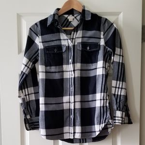 J.CREW Factory Flannel Shirt Fitted